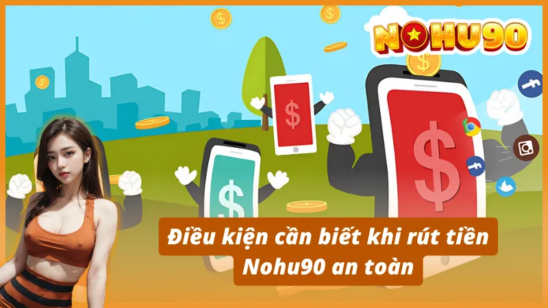Điều kiện cần biết khi rút tiền từ Nohu90